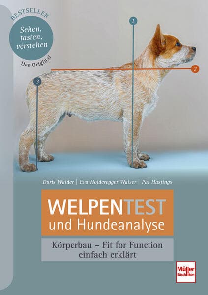 Welpentest und Hundeanalyse: Körperbau - Fit for Function - einfach erklärt basierend auf der weltweit bekannten Methode »Puppy-Puzzle«