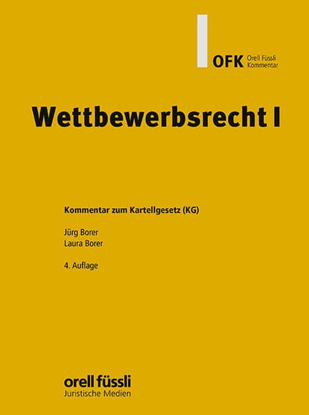 Wettbewerbsrecht I Kommentar
