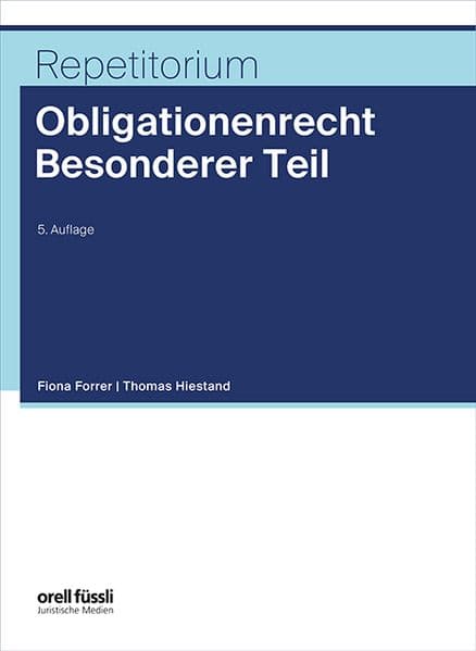 Repetitorium Obligationenrecht Besonderer Teil