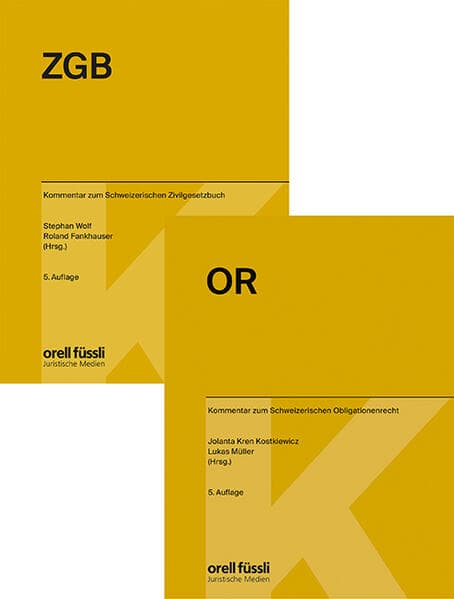 KOMBIPAKET: ZGB & OR Kommentar