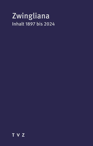 Inhaltverzeichnis 1897 bis 2024