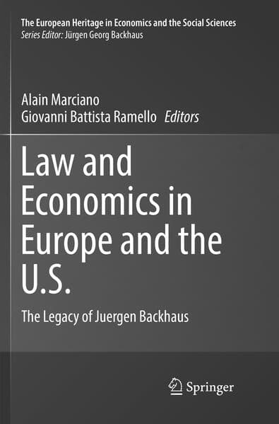 Law and Economics in Europe and the U.S