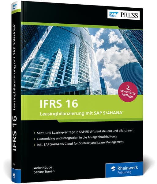 IFRS 16 – Leasingbilanzierung mit SAP S/4HANA
