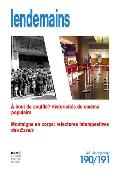 Lendemains - Études comparées sur la France 48, 190/191