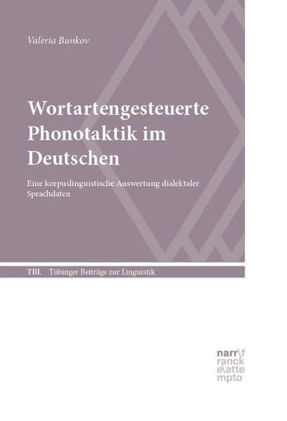 Wortartengesteuerte Phonotaktik im Deutschen