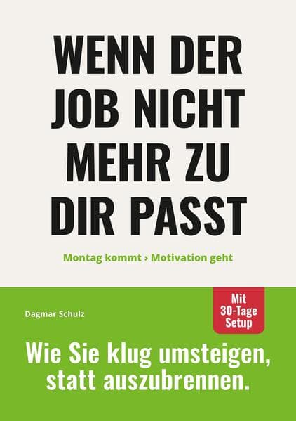 Wenn der Job nicht mehr zu dir passt: Montag kommt - Motivation geht