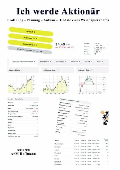 Ich werde Aktionär