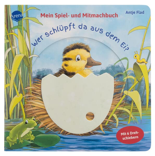 Mein Spiel- und Mitmachbuch. Wer schlüpft da aus dem Ei?