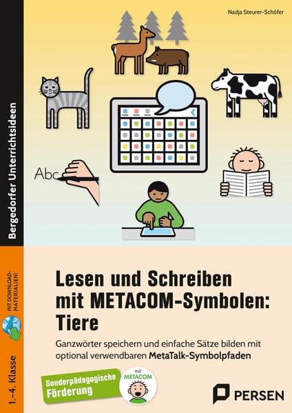 Lesen und Schreiben mit METACOM-Symbolen: Tiere