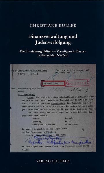 Finanzverwaltung und Judenverfolgung