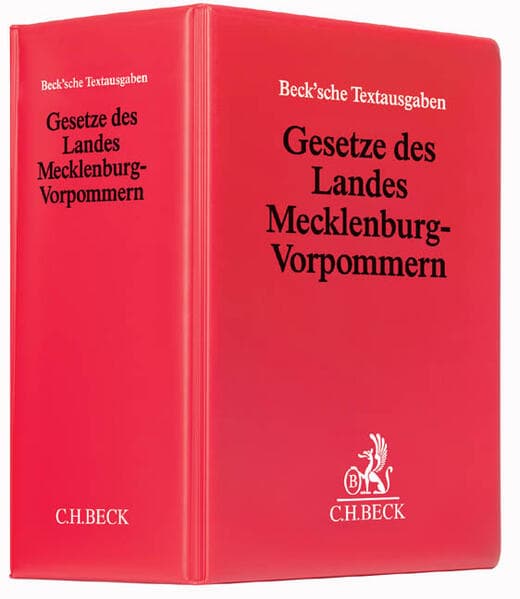 Gesetze des Landes Mecklenburg-Vorpommern