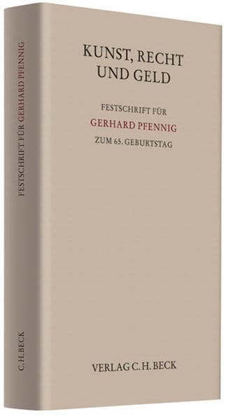 Kunst, Recht und Geld