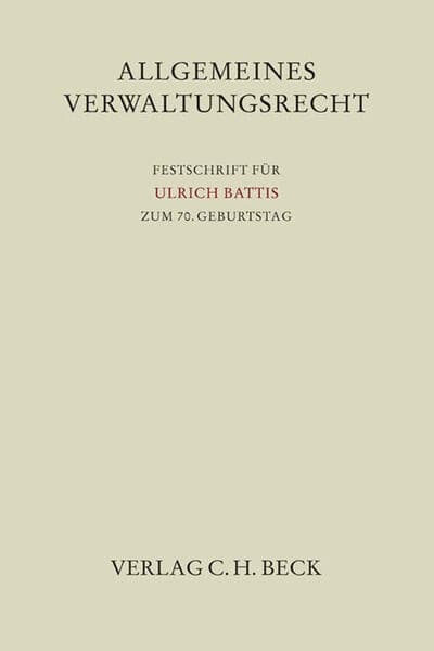 Allgemeines Verwaltungsrecht