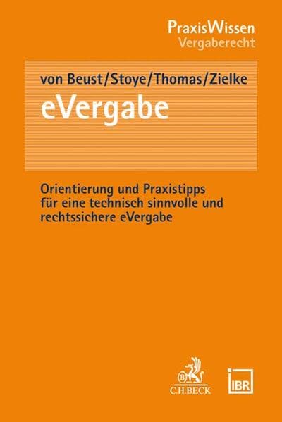 Praxishandbuch eVergabe