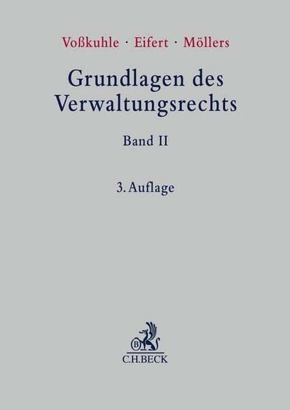 Grundlagen des Verwaltungsrechts Band II