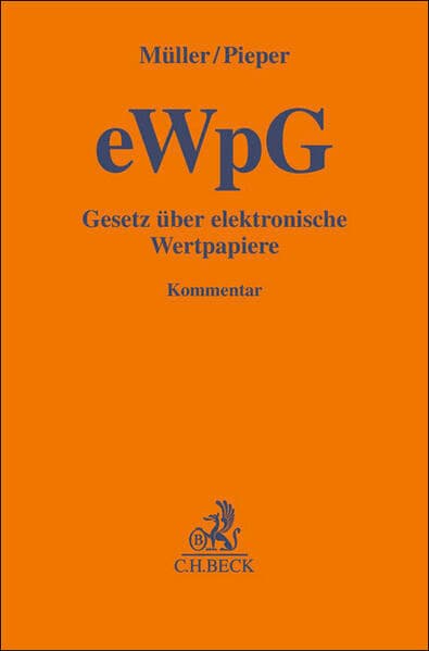 Gesetz über elektronische Wertpapiere (eWpG)