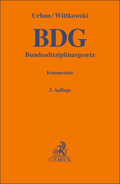 Gelbe Erläuterungsbücher / Bundesdisziplinargesetz. BDG