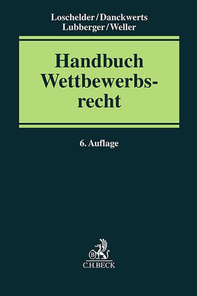 Handbuch des Wettbewerbsrechts