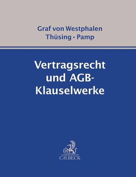 Vertragsrecht und AGB-Klauselwerke Hauptordner II 80 mm