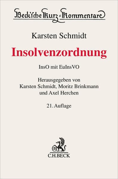 Insolvenzordnung. InsO