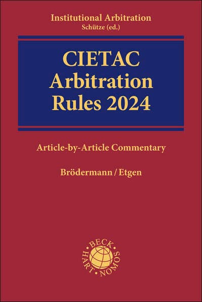 CIETAC Arbitration Rules 2024