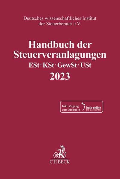 Schriften des Deutschen wissenschaftlichen Instituts der Steuerberater e.V. / Handbuch der Steuerveranlagungen