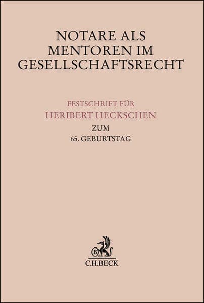 Notare als Mentoren im Gesellschaftsrecht