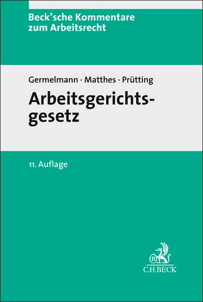 Arbeitsgerichtsgesetz. ArbGG