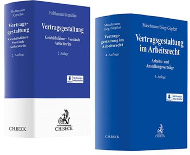 Bundle Holthausen/Kurschat, Vertragsgestaltung Geschäftsführer, Vorstände, Aufsichtsräte + Maschmann/Sieg/Göpfert, Vertragsgestaltung im Arbeitsrecht