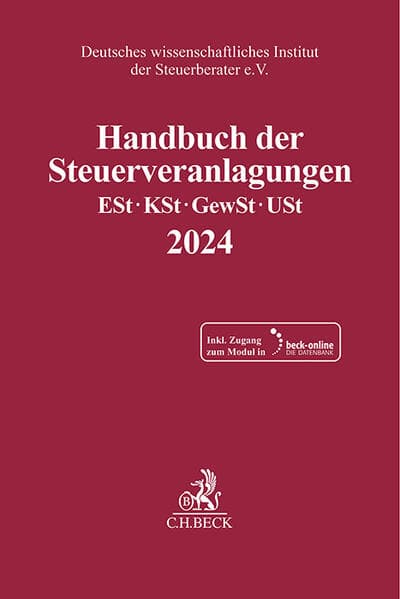 Schriften des Deutschen wissenschaftlichen Instituts der Steuerberater e.V. / Handbuch der Steuerveranlagungen