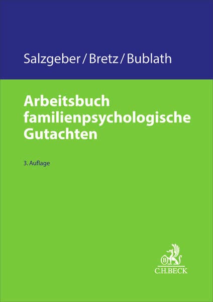 Arbeitsbuch familienpsychologische Gutachten