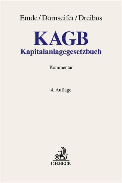 Kapitalanlagegesetzbuch. KAGB