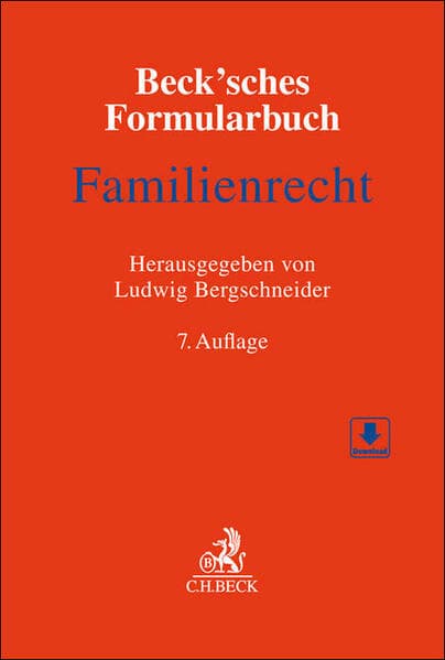 Beck'sches Formularbuch Familienrecht