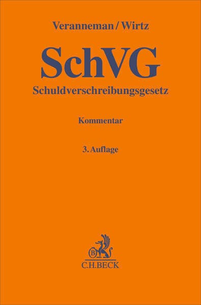 Schuldverschreibungsgesetz. SchVG