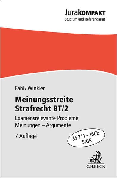 Jura kompakt / Meinungsstreite Strafrecht BT/2