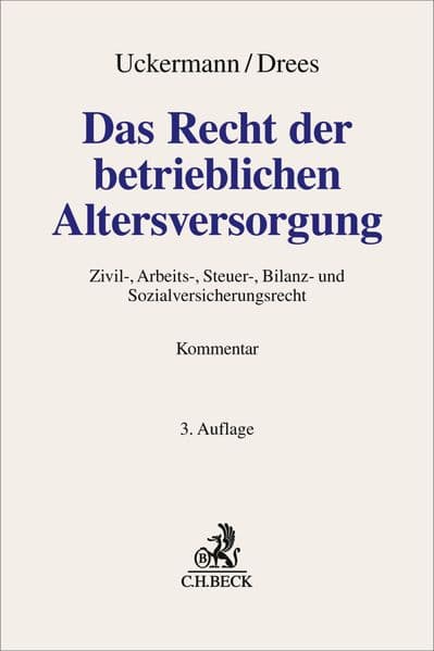 Das Recht der betrieblichen Altersversorgung