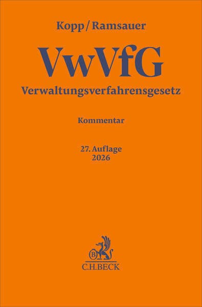 Verwaltungsverfahrensgesetz. VwVfG