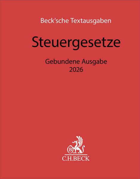 Steuergesetze Gebundene Ausgabe 2026