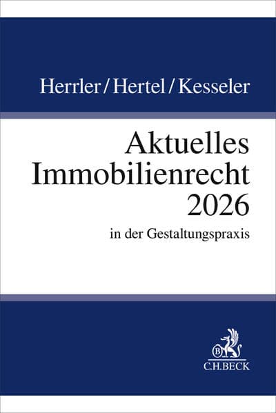 Aktuelles Immobilienrecht 2026