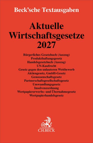 Aktuelle Wirtschaftsgesetze 2027