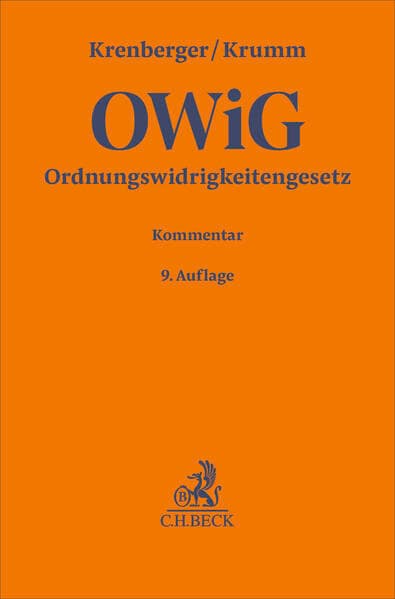 Ordnungswidrigkeitengesetz. OWiG