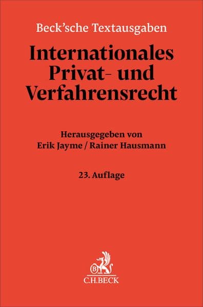 Internationales Privat- und Verfahrensrecht