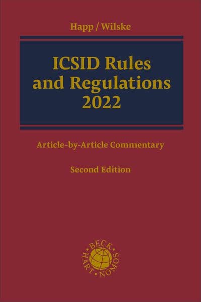 ICSID Rules and Regulations 2022