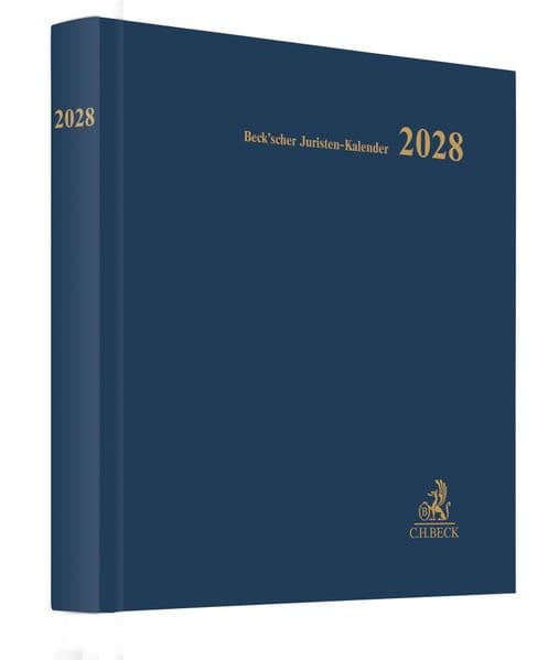 Beck'scher Fristen-Kalender 2028