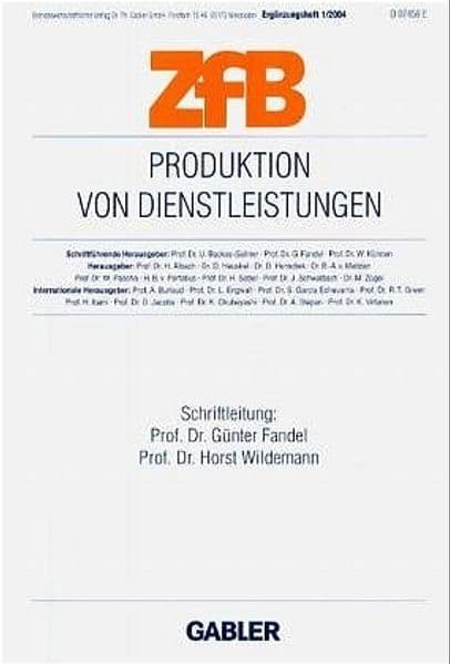 Produktion von Dienstleistungen