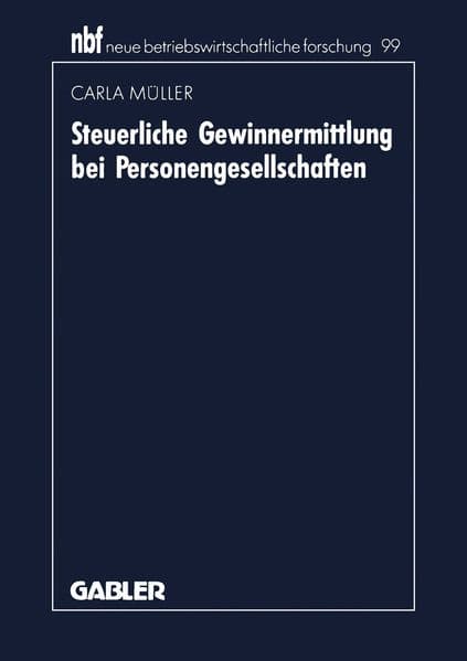 Steuerliche Gewinnermittlung bei Personengesellschaften