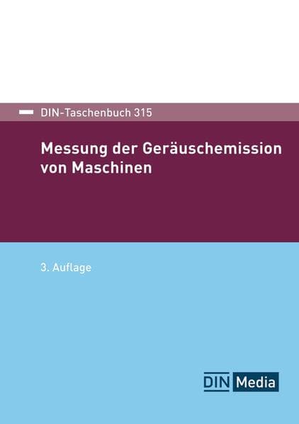 Messung der Geräuschemission von Maschinen