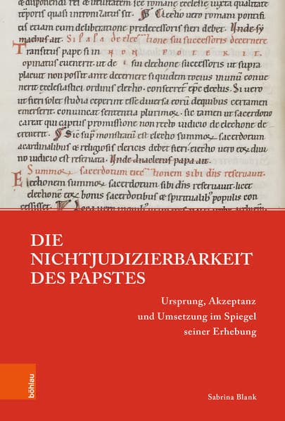 Die Nichtjudizierbarkeit des Papstes