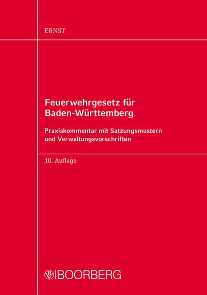 Feuerwehrgesetz für Baden-Württemberg