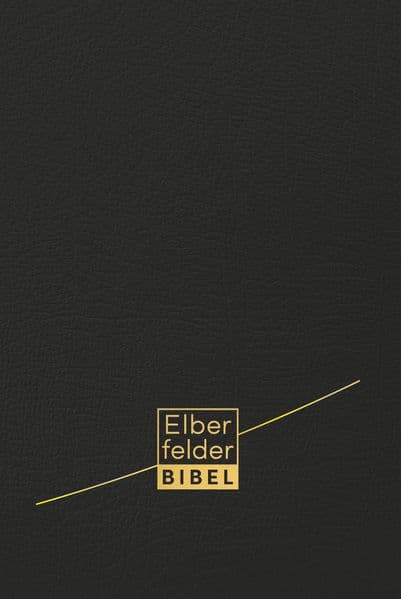 Elberfelder Bibel - Standardausgabe, Leder mit Goldschnitt